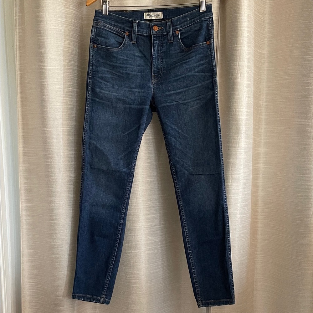 Madewell 9” High Riser Skinny Skinny Crop Jeans 28